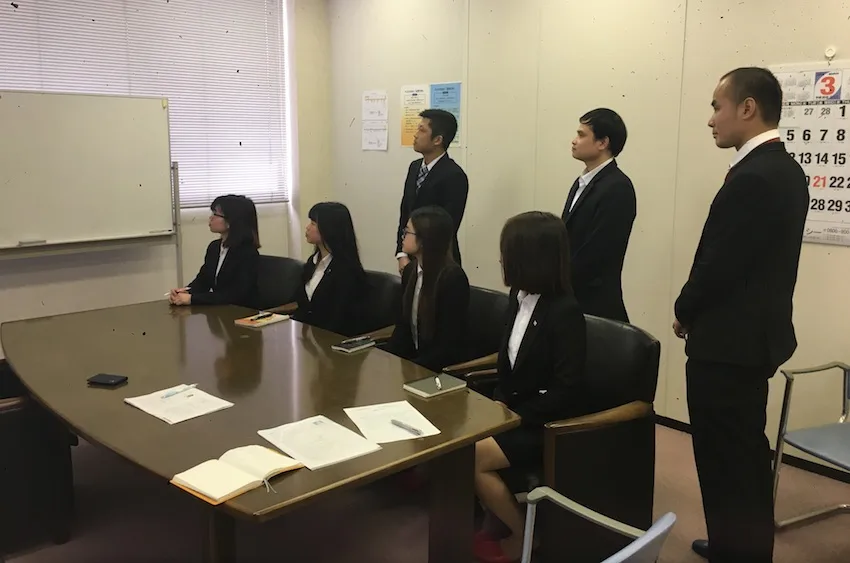 企業訪問